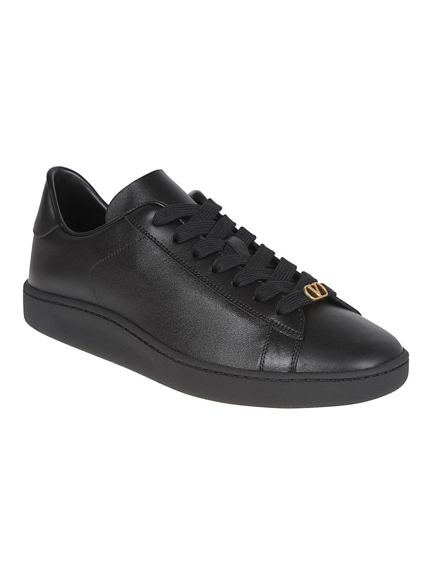 Valentino Garavani Smooth Leather Low-Top Sneakers
