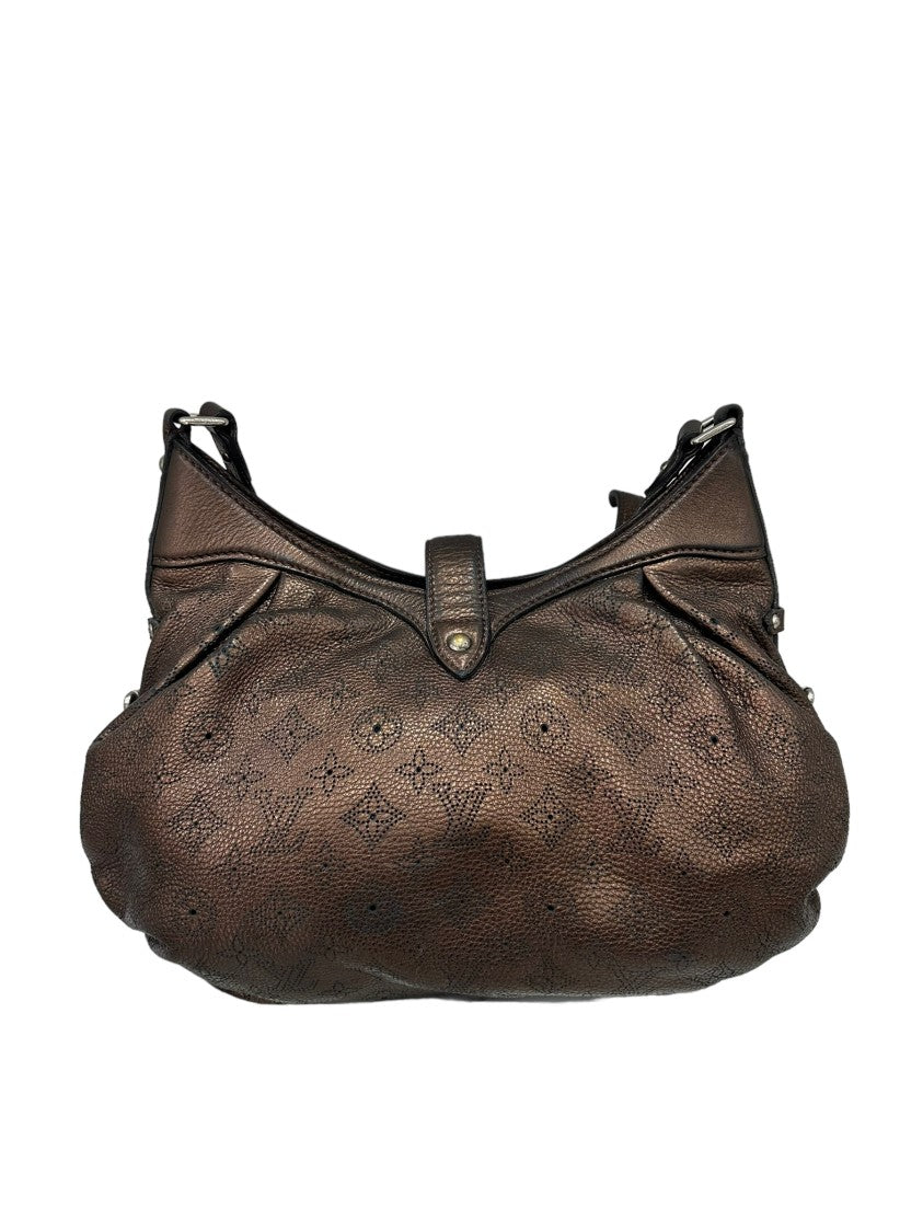 Louis Vuitton Mahina Xs Bronzo Shoulder Bag With Perforated Monogram