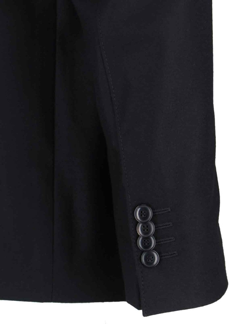 Giorgio Armani Structured Black Jacket With Minimalist Design