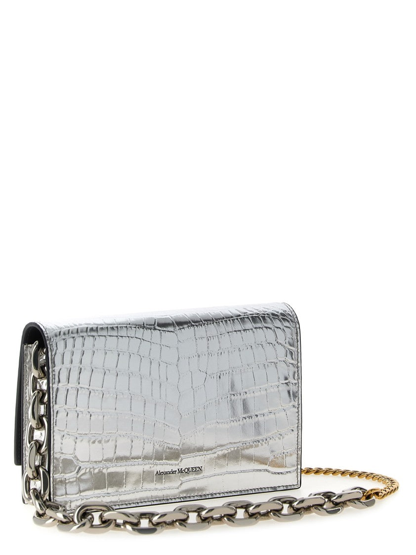 Mcqueen 'Skull' Small Crossbody Bag