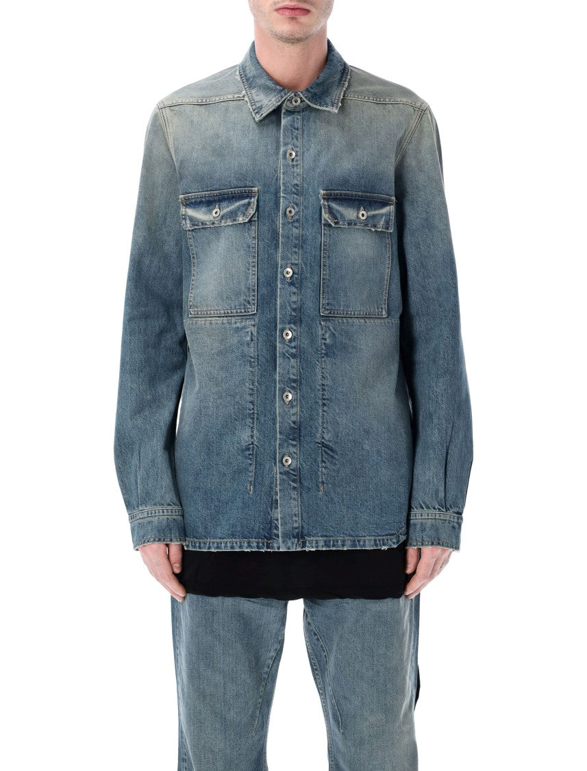 Drkshdw By Rick Owens Denim Outershirt