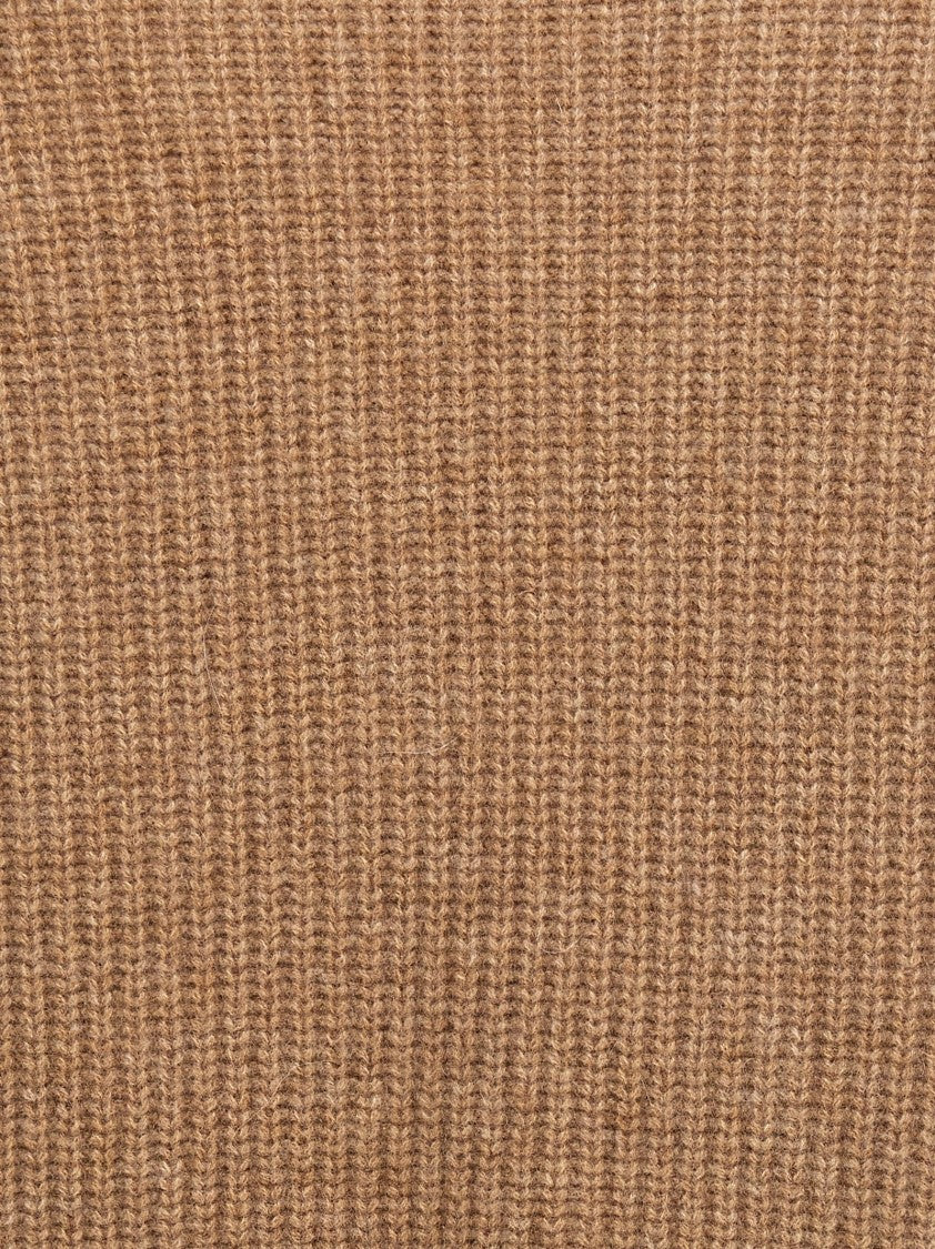 P.A.R.O.S.H. Soft Ribbed Cashmere Crewneck Sweater
