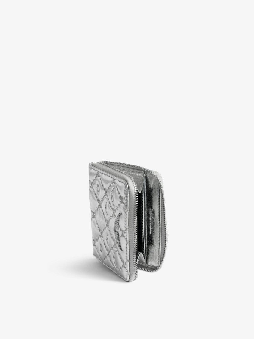 Zadig & Voltaire Mini Zv Monogram Metal Wallet