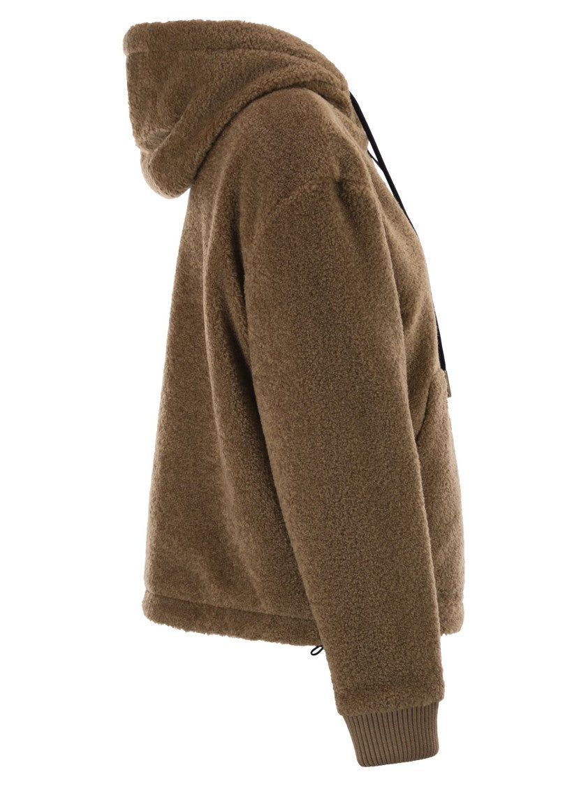 Moncler Reversible Padded Sweatshirt With Hood