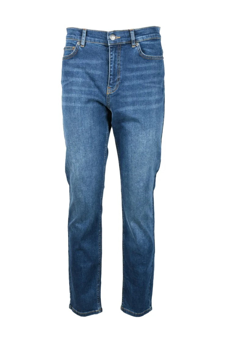 Twinset Actitude Blue Mid-Rise Denim Jeans