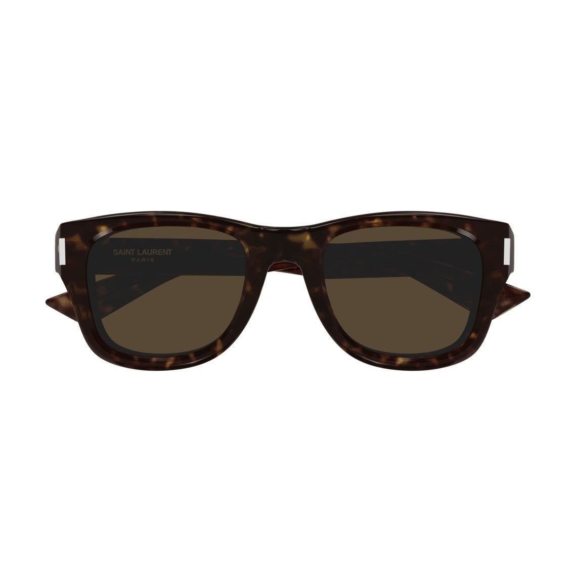 Saint Laurent Sl 801 Rectangular Tortoiseshell Sunglasses