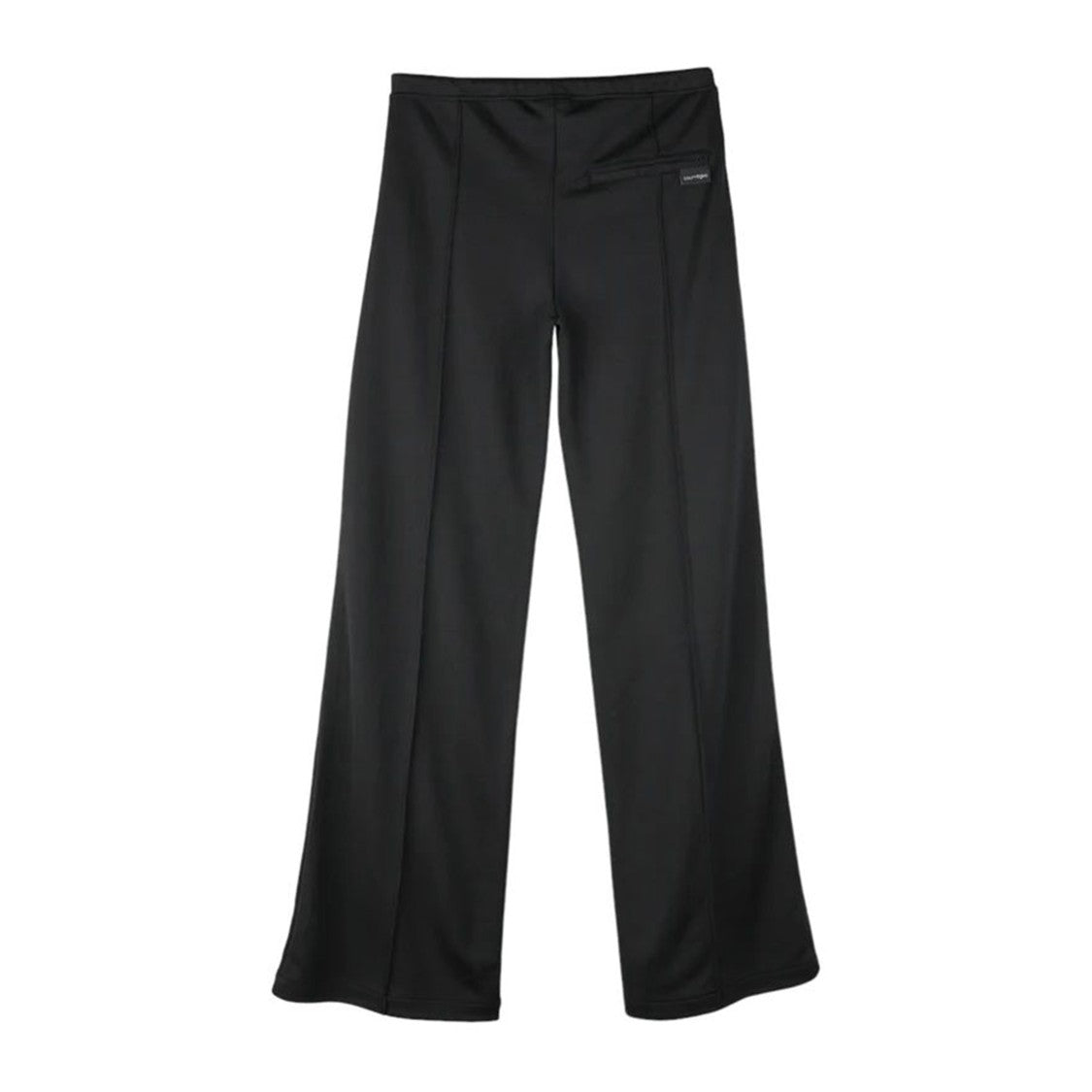 Courrèges Wide-Leg Black Trousers With Contemporary Silhouette