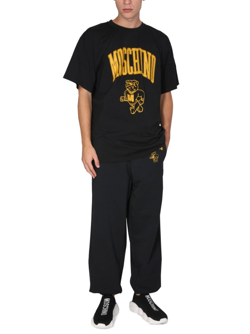 Moschino Relaxed Fit Black Jogging Pants