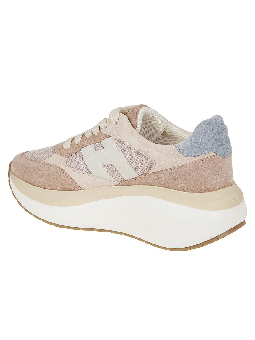 Hogan Maxi I Active Sneakers In Suede And Mesh
