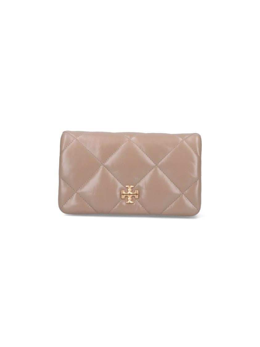 Tory Burch "Kira" Wallet On Chain - Pink