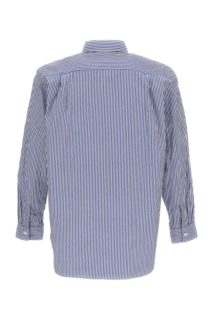 Comme Des Garçons Long-Sleeve Cotton Striped Shirt