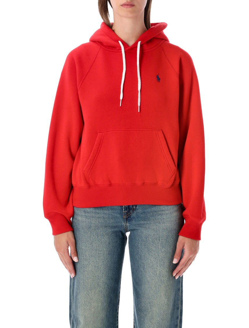 Polo Ralph Lauren Pullover Hoodie With Adjustable Hood And Iconic Logo