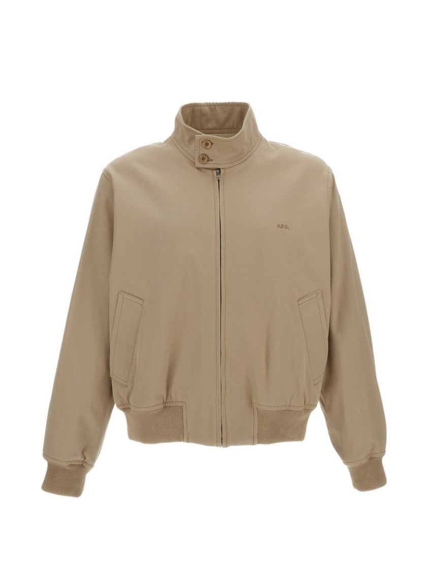 A.P.C. Cropped Beige Jacket