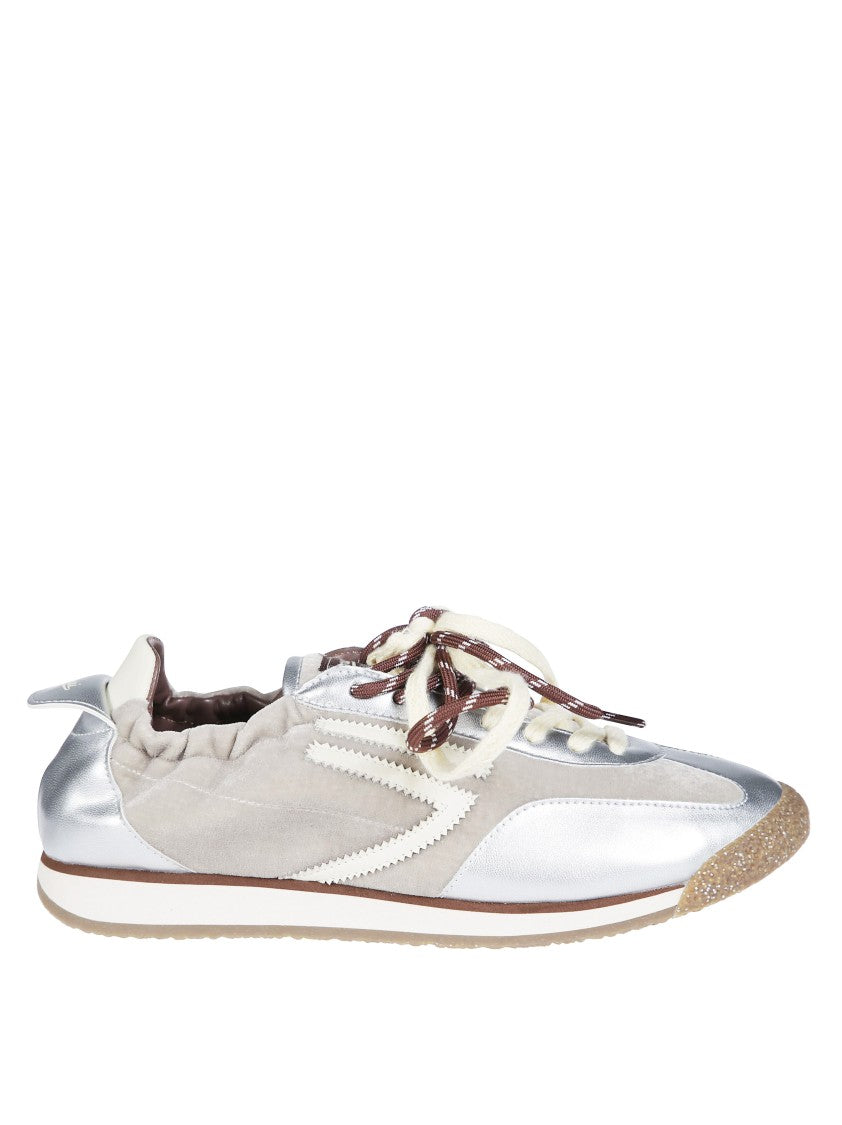 Puraai 6.02 Panther Velvet Low-Top Sneakers