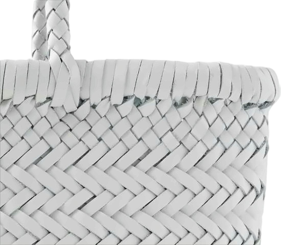 Dragon Diffusion Woven Buffalo Leather Shoulder Bag