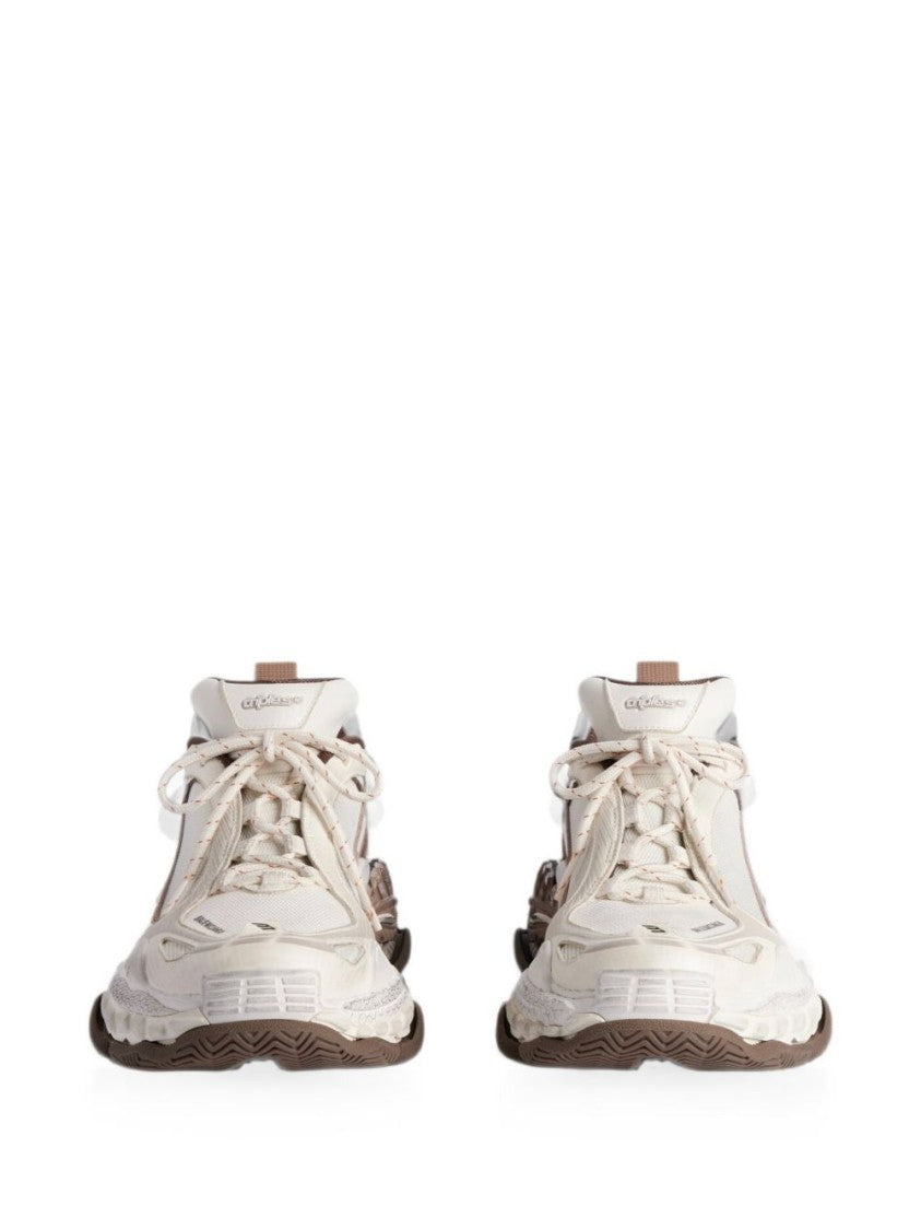 Balenciaga Layered Design Sculpted Sole Sneakers