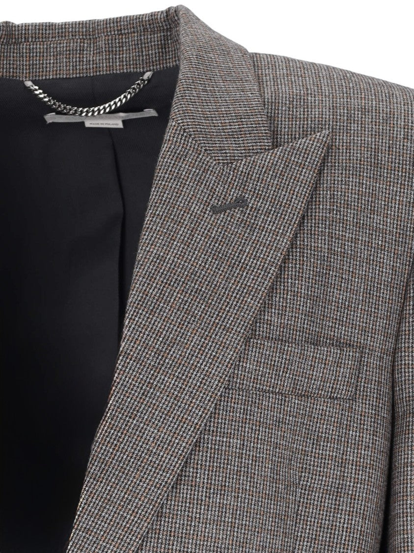 Stella Mccartney Single-Breasted Blazer – Grey