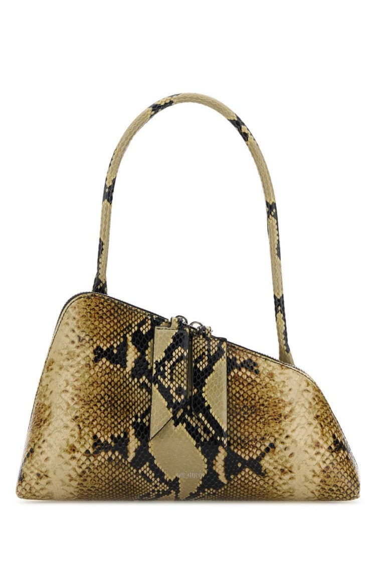 The Attico Printed Leather Sunrise Shoulder Bag