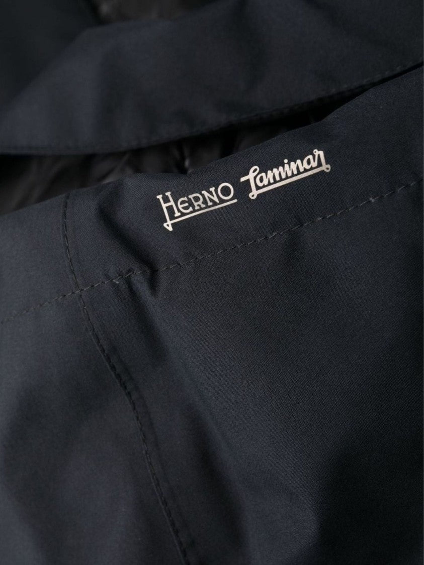 Herno Blue Waterproof Jacket