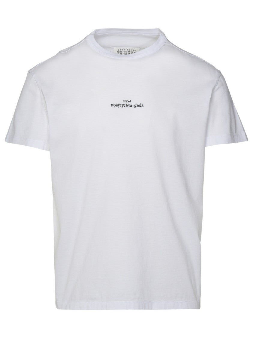 Maison Margiela White Cotton T-Shirt