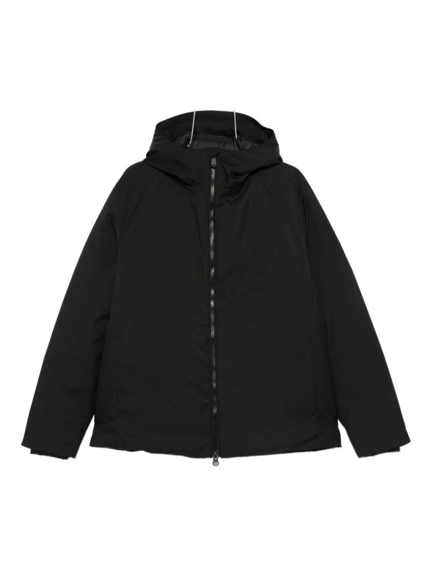 Save The Duck Black Jacket With Attached Hood