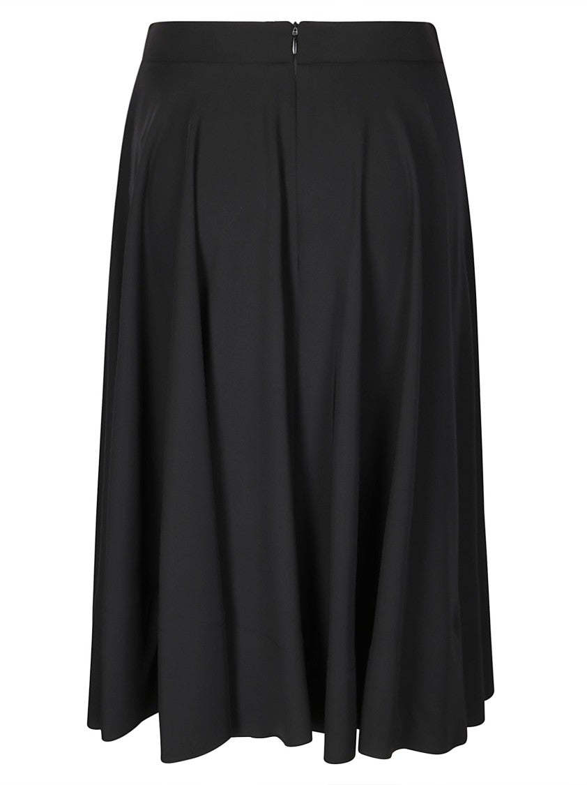 Stefano Mortari Half-Circle Silhouette Maxi Skirt