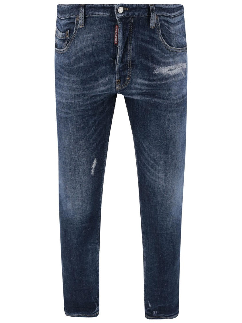 Dsquared2 Stretch Cotton Skater Jeans