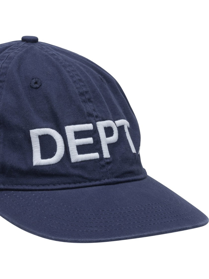 Gallery Dept. Structured Blue Cap With Embroidered 'Dept.' Logo
