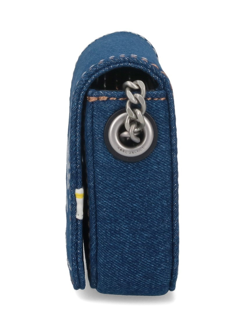 Marc Jacobs Mini Denim Bag "The Chain" – Blue