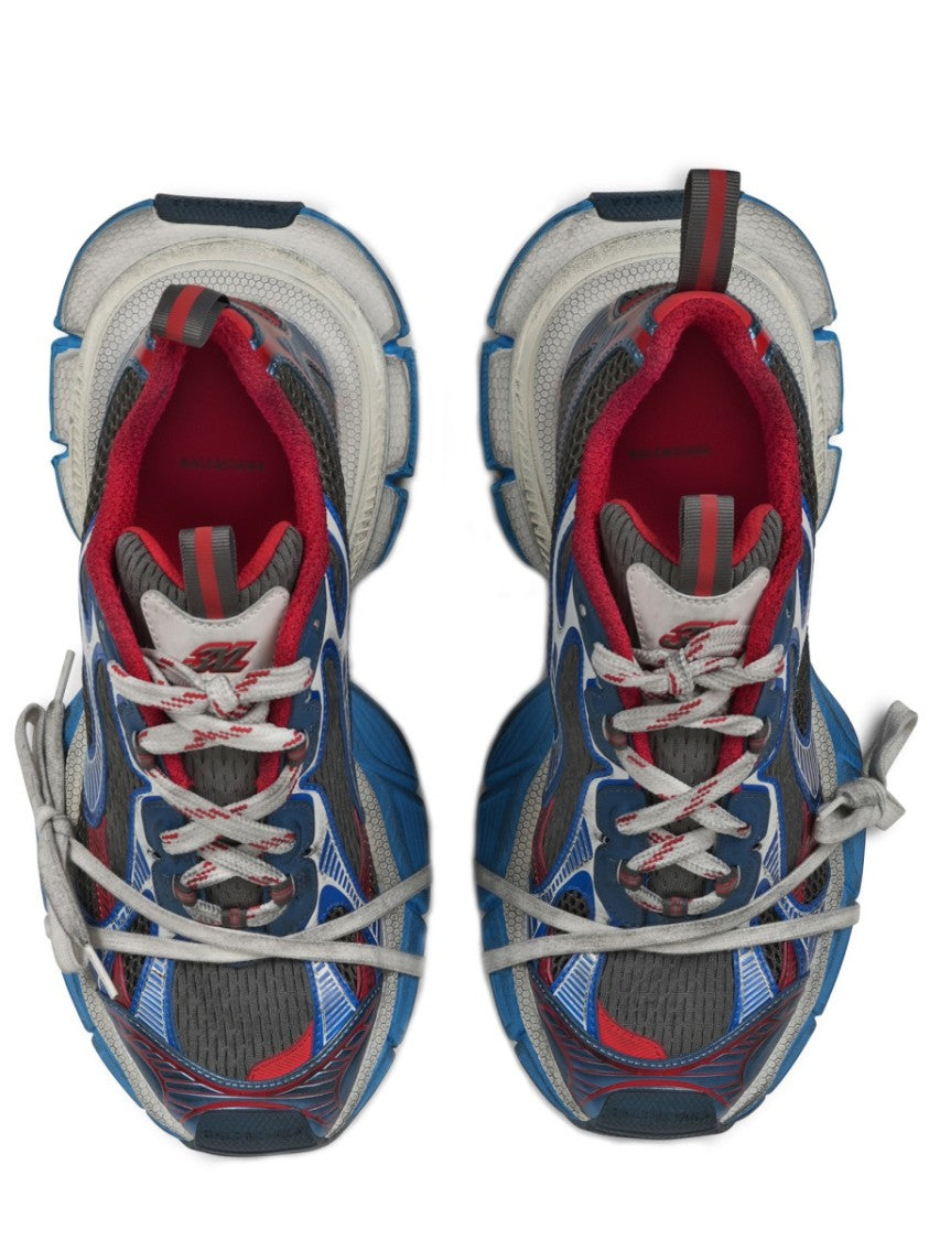 Balenciaga Chunky Multi-Layered Sneakers With Bold Accents
