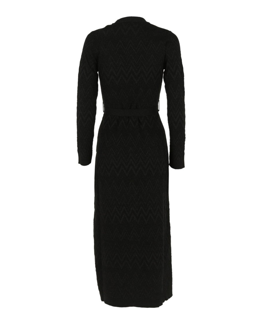 M Missoni Zig Zag Patterned Sweater Dress