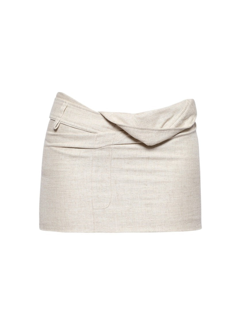 Jacquemus La Mini Jupe Bahia Skirt