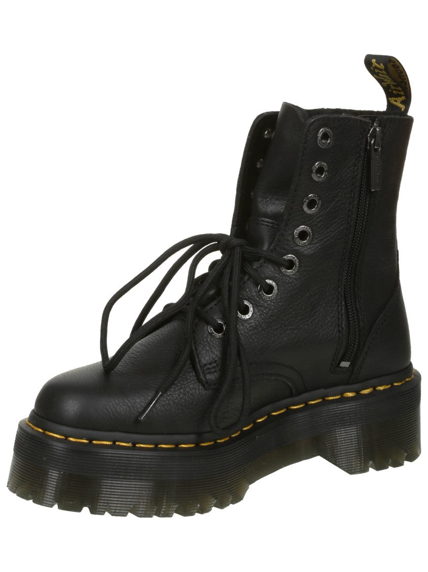 Dr. Martens Black Leather Boots