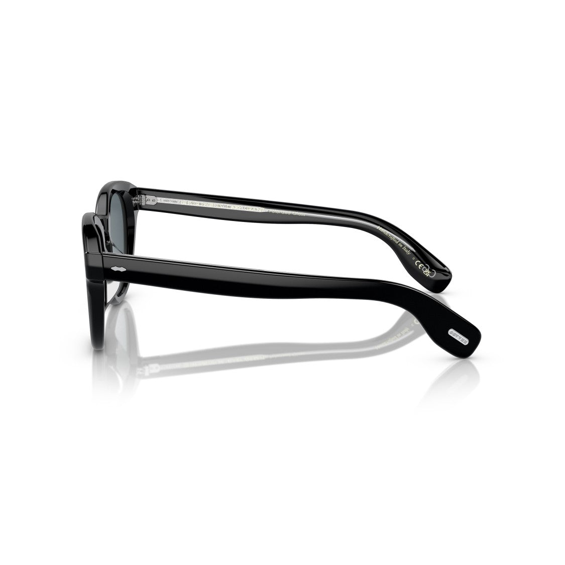 Oliver Peoples 0Ov5413su Glossy Black Acetate Round Frame Sunglasses