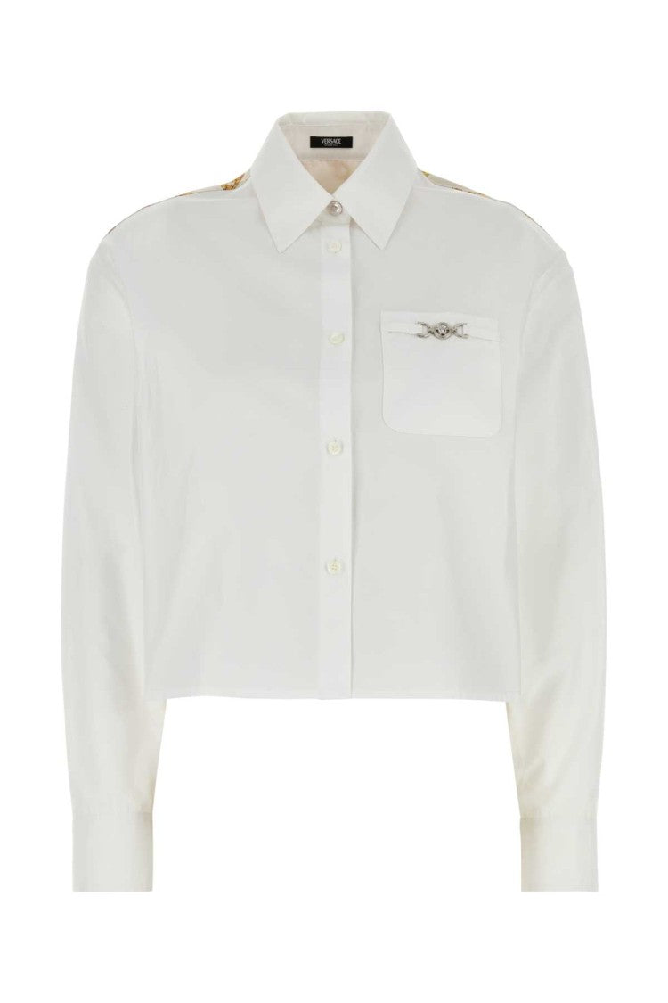 Versace White Poplin Shirt