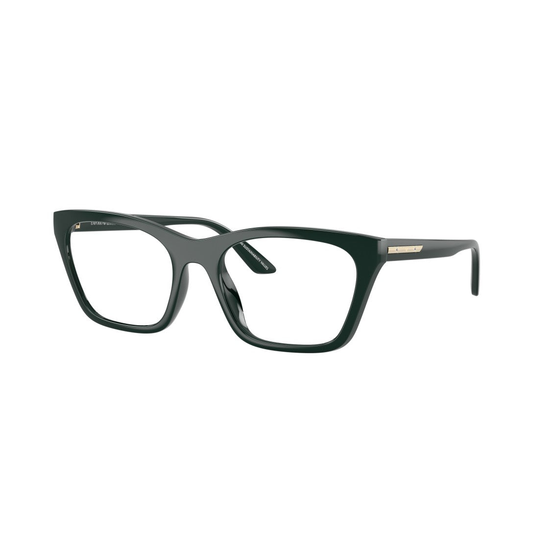 Emporio Armani Oversized Black Square Frame Emporio Armani Eyeglasses