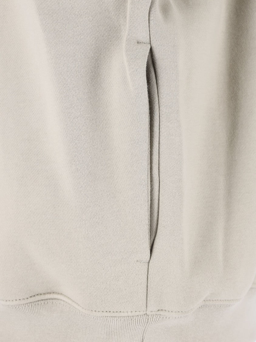Fear Of God Essentials Black Oversized Arched Logo Hooded Sweatshirt