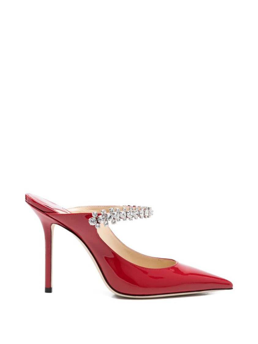 Jimmy Choo Pointed Toe Patent Leather Flats