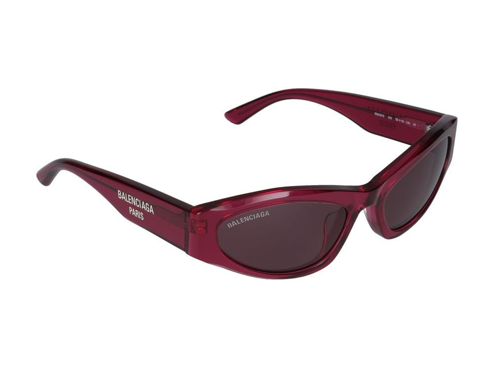 Balenciaga Sunglasses Bb0387s 003 Burgundy Burgundy Vio 58/19/140