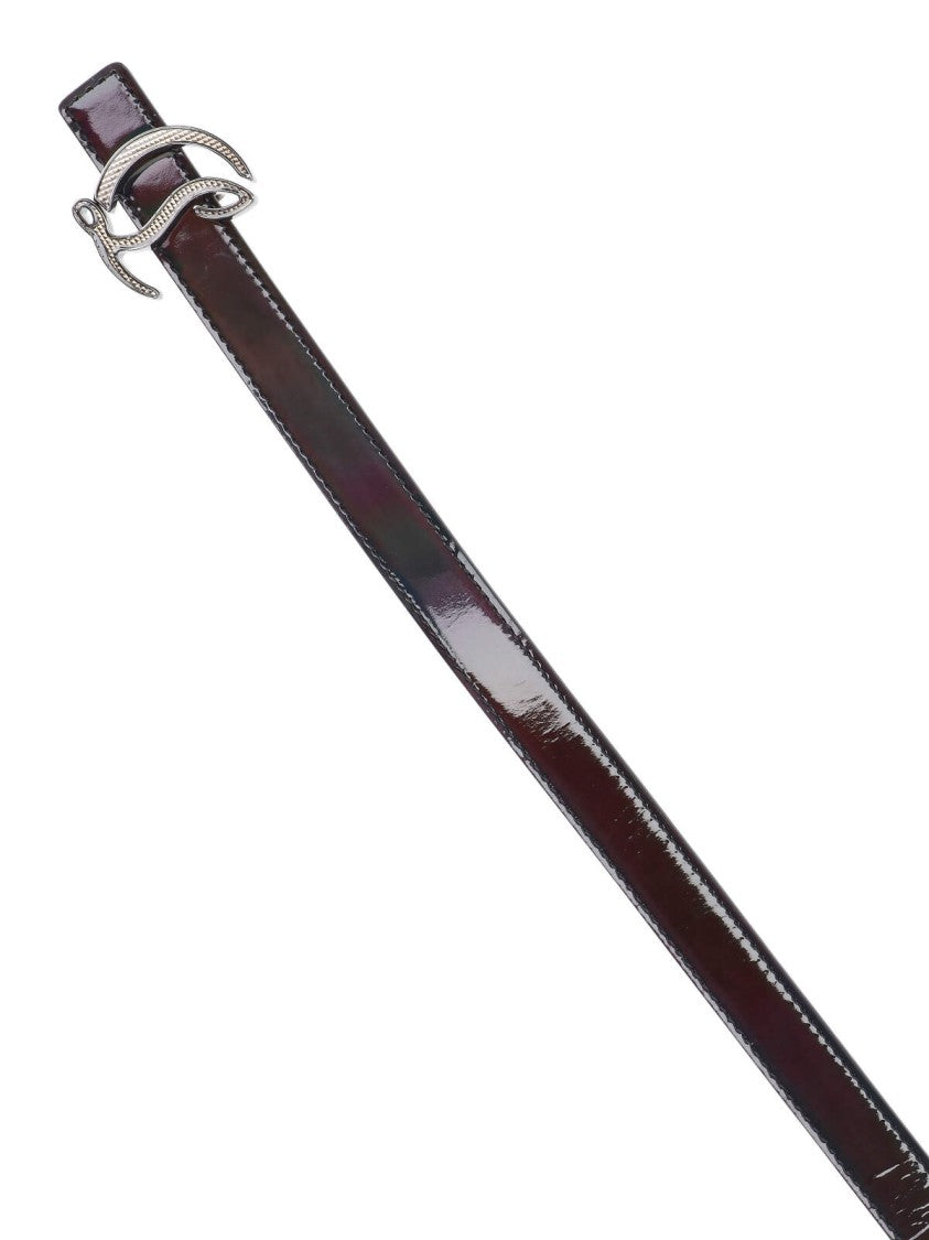 Christian Louboutin "Cl Logo" Reversible Belt – Black/Red