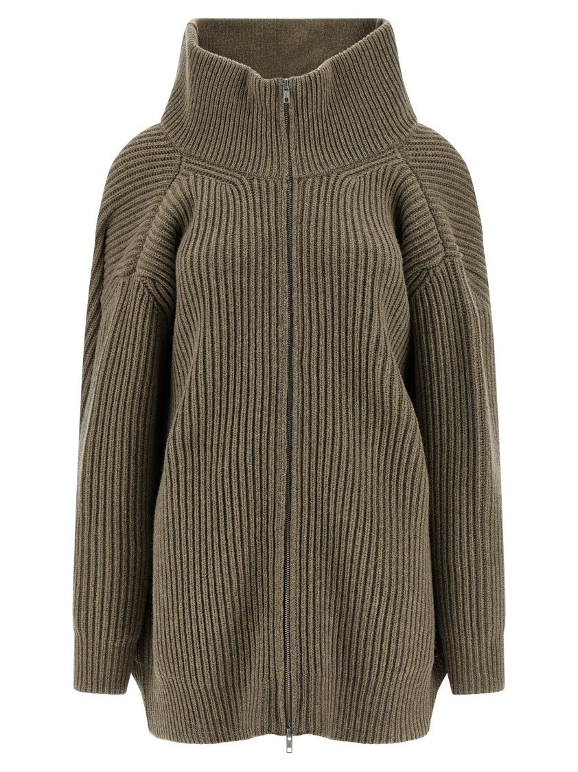 Mm6 By Maison Margiela Panel Insert Cardigan