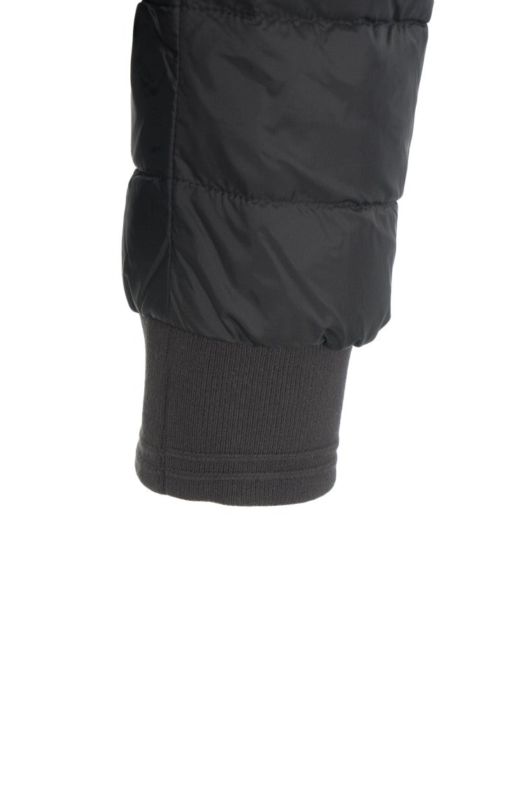 Belstaff Quilted Padded Jacket With Adjustable Hood And Double-Slider Zipper