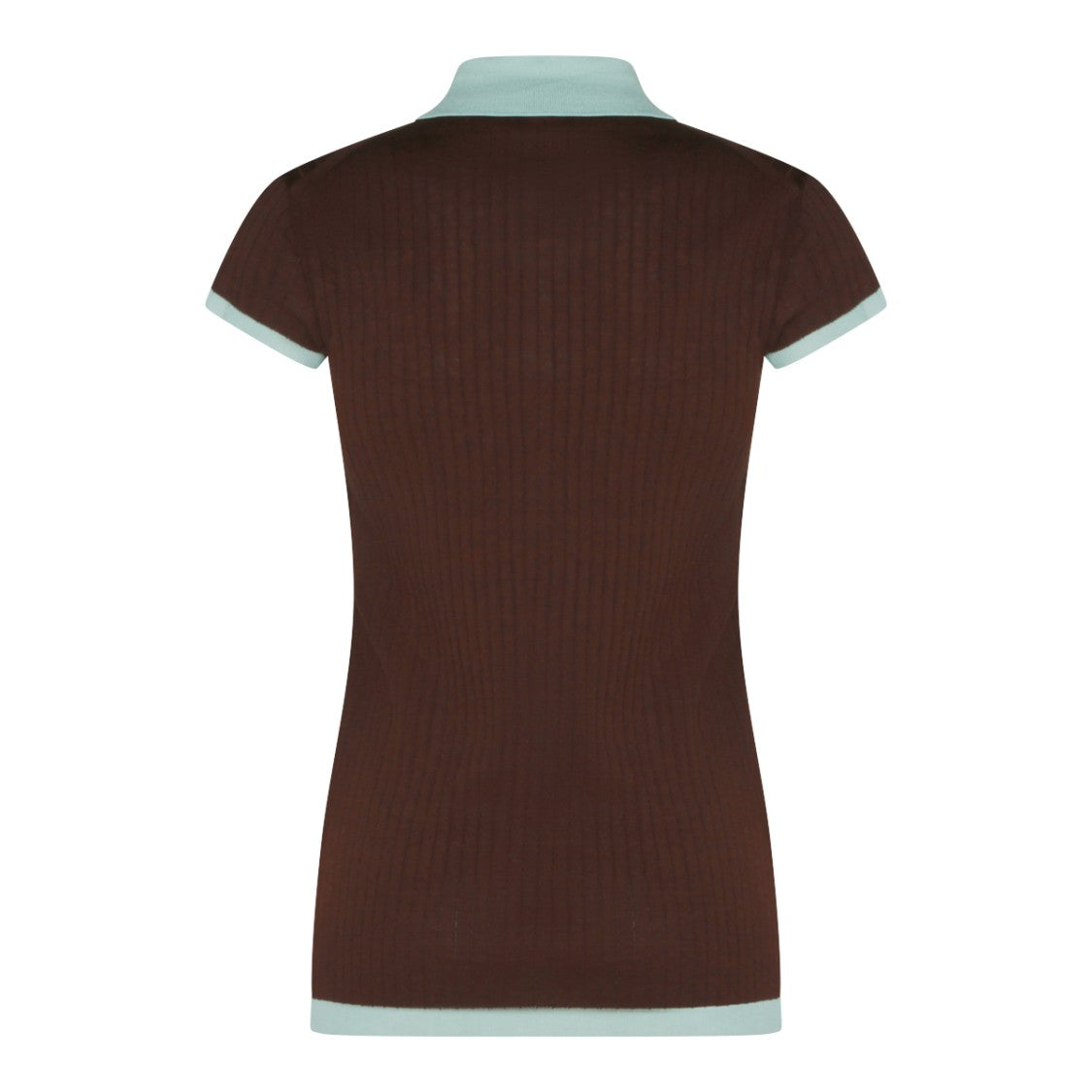 Malo Brown Cotton Stretch Polo Shirt