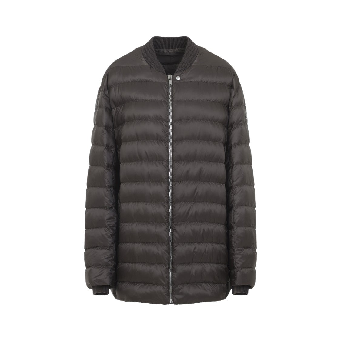 Moncler X Rick Owens Oversized Flight Parka With Rib-Knit Wool Blend Collar