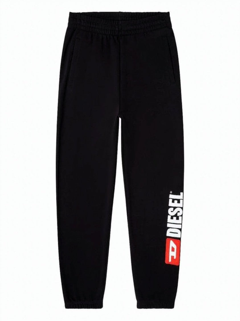 Diesel Relaxed Fit Sweatpants With Bold Logo Print