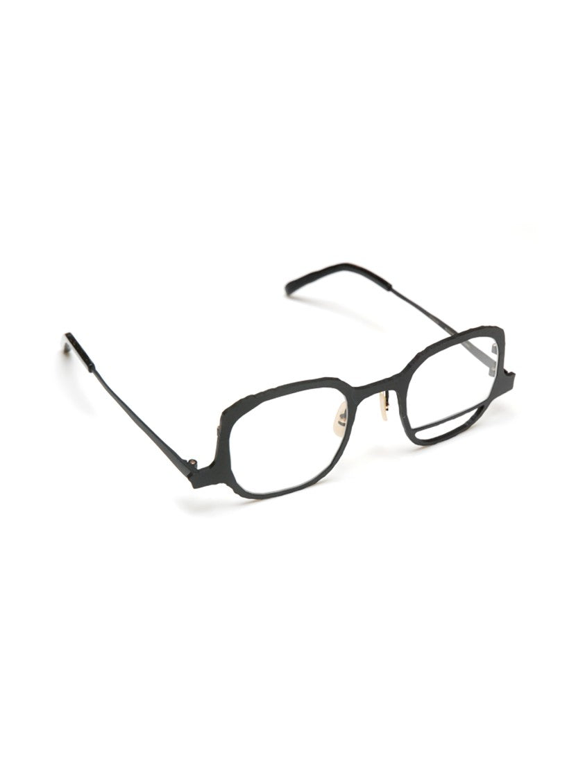 Masahiromaruyama Black Mm/0072 No.2 Geometric Gold Frames