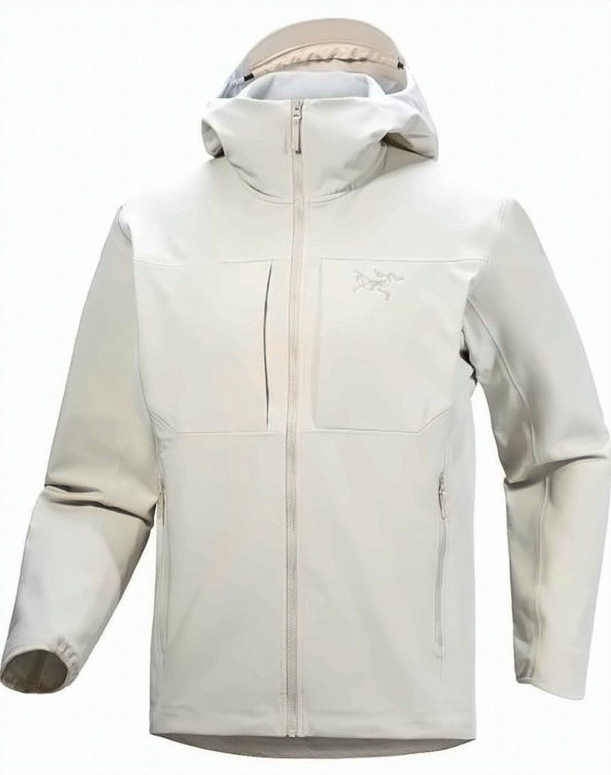 Arc'teryx Lightweight Full-Zip Jacket With Hood And Subtle Detailing