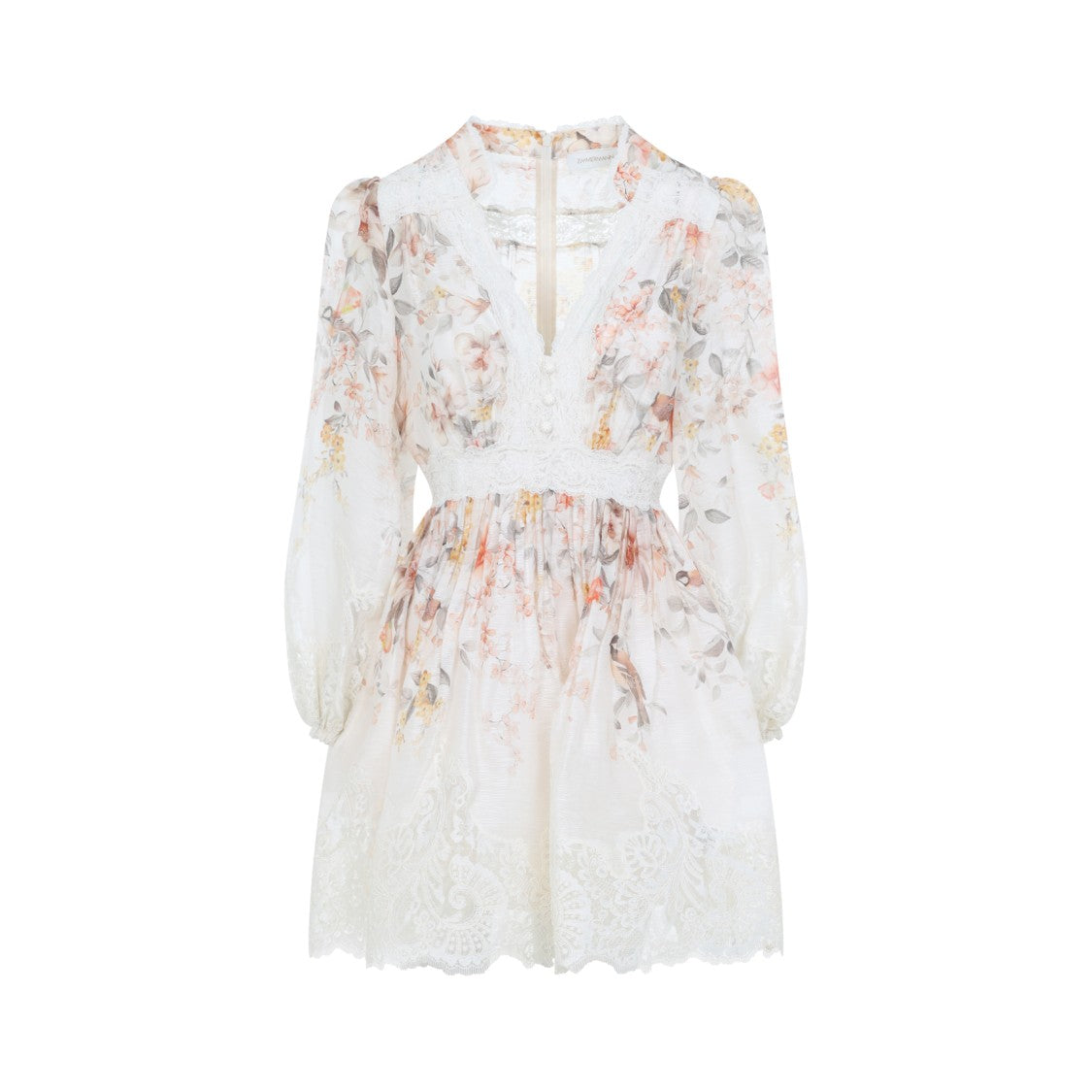 Zimmermann Floral Print Mini Dress