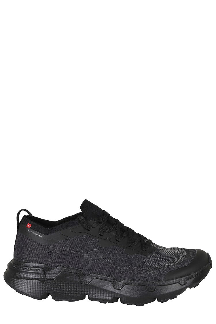 On Running Black Cloudsoma Breathable Mesh Rubber Sole Nylon Sneakers