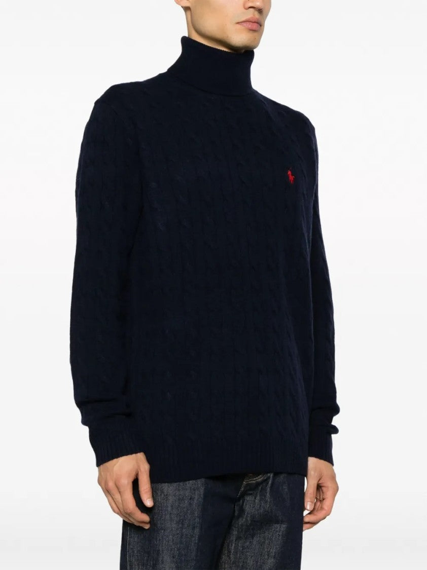 Polo Ralph Lauren High Turtleneck Cable Knit Pullover